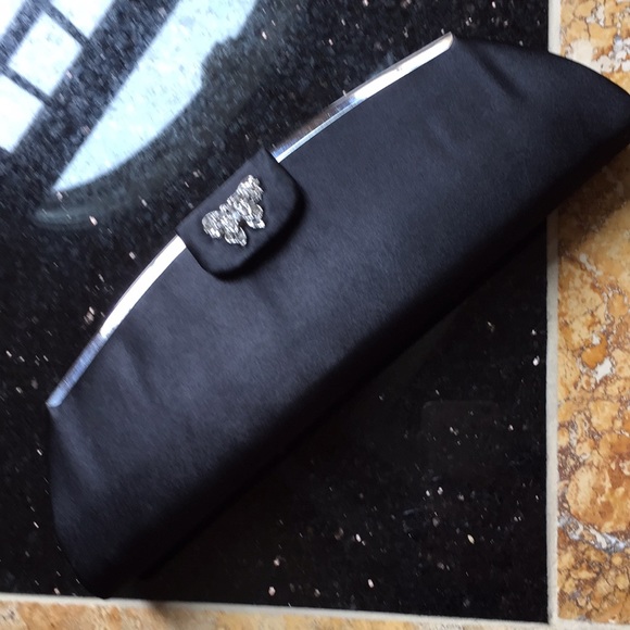 TOVA Beverly Hills elegant evening satin/butterfly - Picture 1 of 8